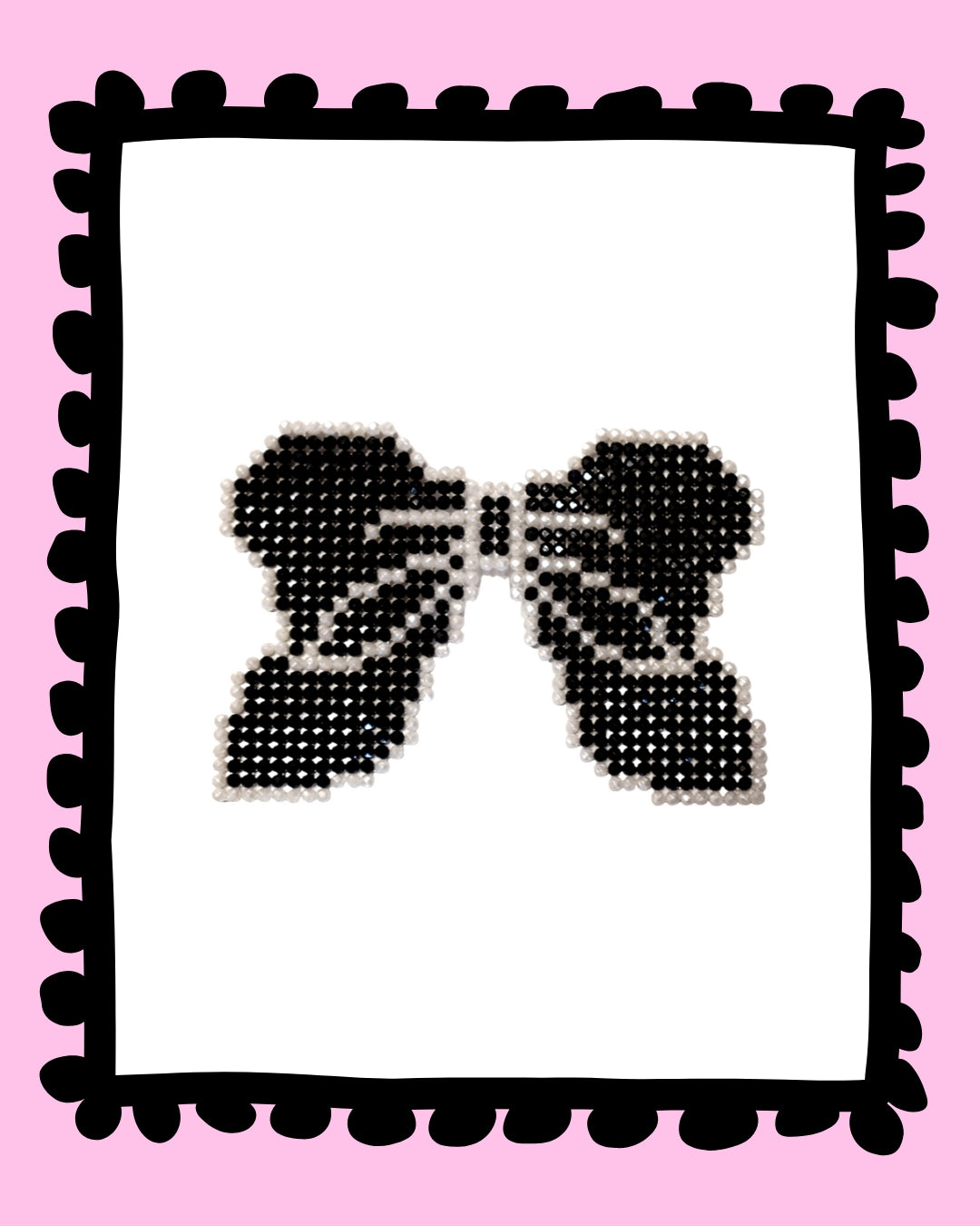 Beaded Hair Bow