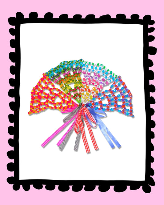 Beaded Bonnet - $135