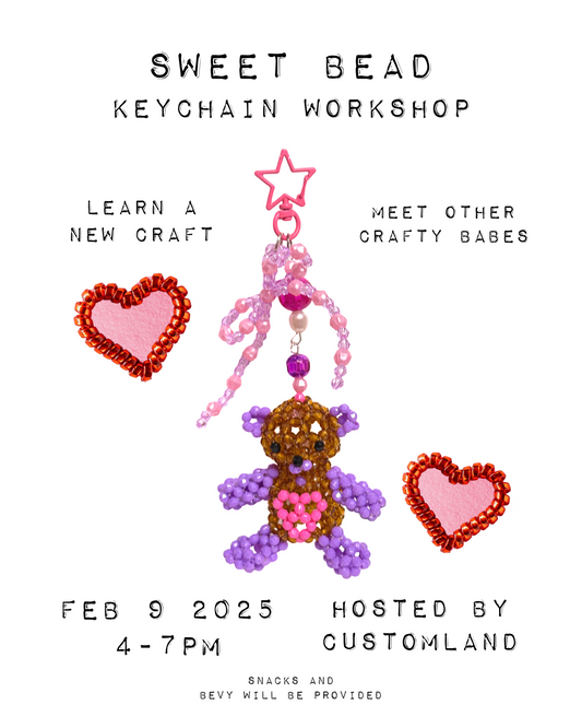 A Sweet Bead Keychain Workshop