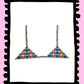 Tartan Triangle Bra - S/M